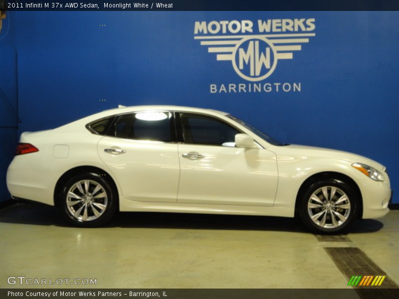 Moonlight White / Wheat 2011 Infiniti M 37x AWD Sedan