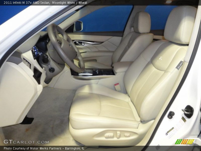 Moonlight White / Wheat 2011 Infiniti M 37x AWD Sedan