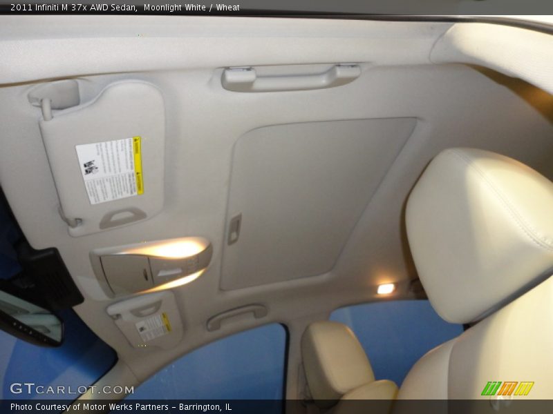 Moonlight White / Wheat 2011 Infiniti M 37x AWD Sedan