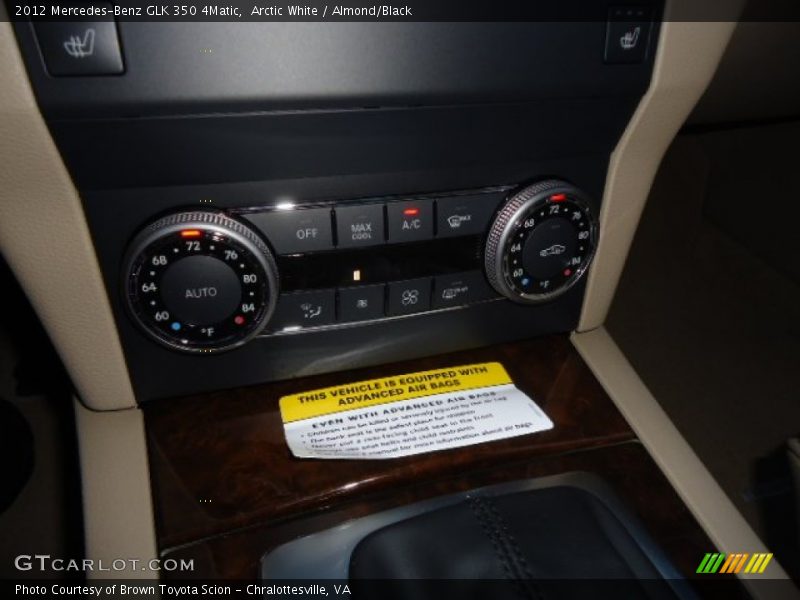 Arctic White / Almond/Black 2012 Mercedes-Benz GLK 350 4Matic