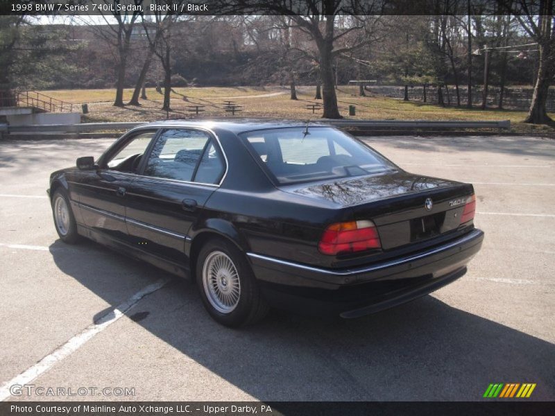Black II / Black 1998 BMW 7 Series 740iL Sedan