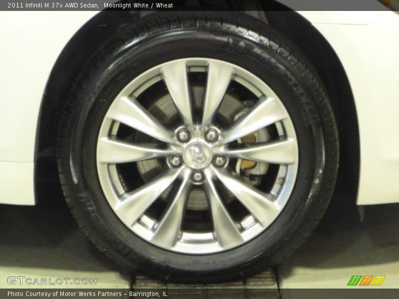 Moonlight White / Wheat 2011 Infiniti M 37x AWD Sedan