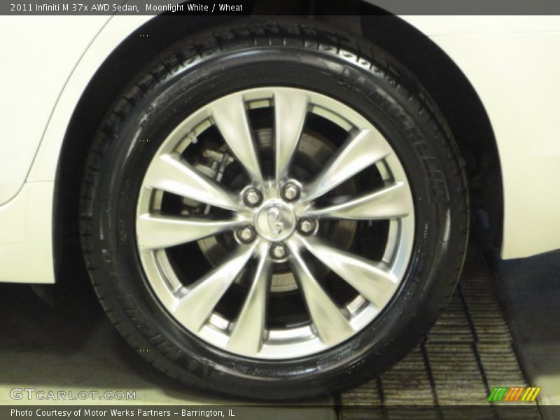 Moonlight White / Wheat 2011 Infiniti M 37x AWD Sedan