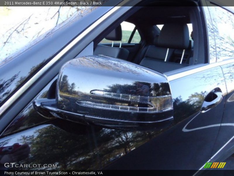 Black / Black 2011 Mercedes-Benz E 350 4Matic Sedan