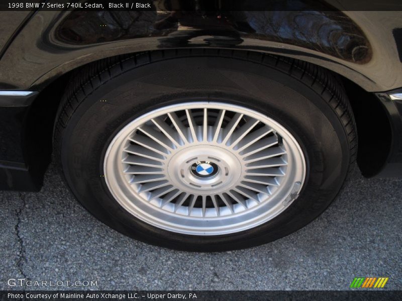 Black II / Black 1998 BMW 7 Series 740iL Sedan