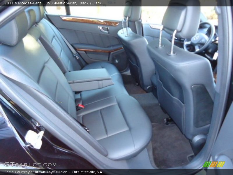 Black / Black 2011 Mercedes-Benz E 350 4Matic Sedan