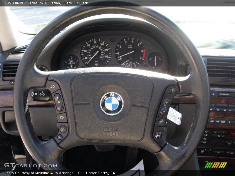 Black II / Black 1998 BMW 7 Series 740iL Sedan