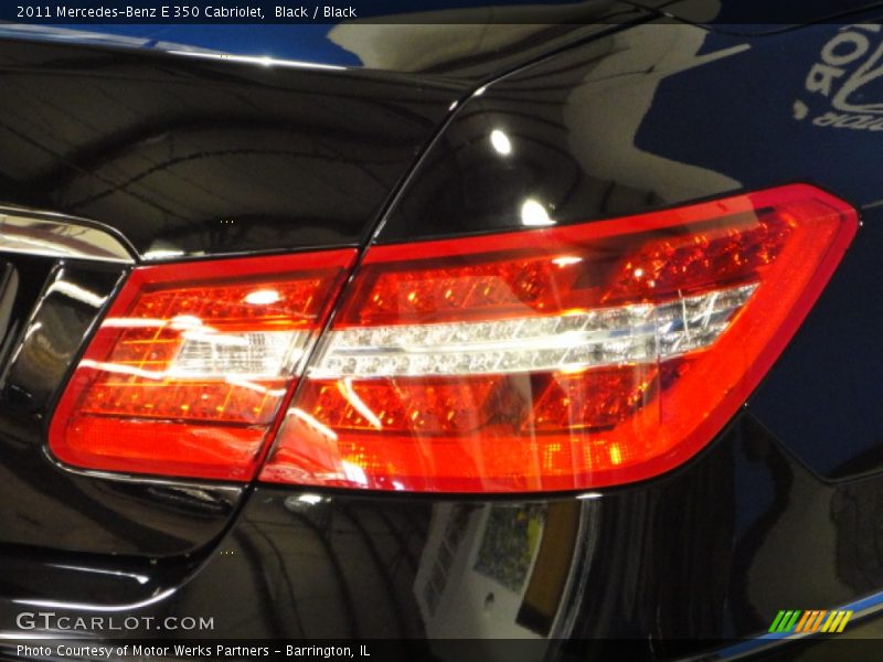 Black / Black 2011 Mercedes-Benz E 350 Cabriolet