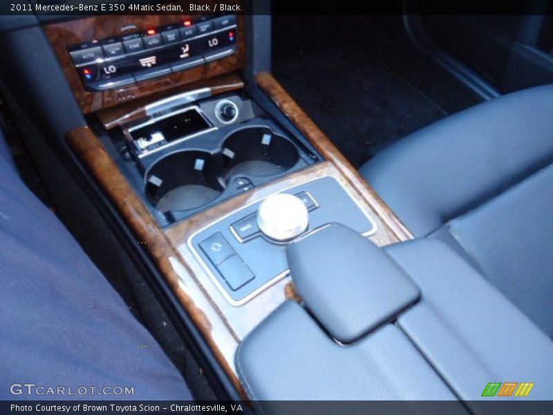 Black / Black 2011 Mercedes-Benz E 350 4Matic Sedan