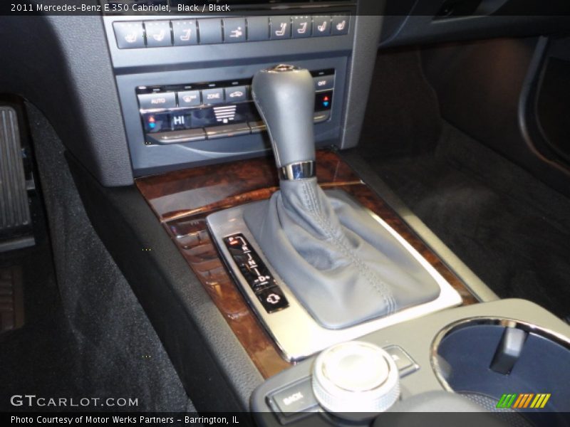 Black / Black 2011 Mercedes-Benz E 350 Cabriolet
