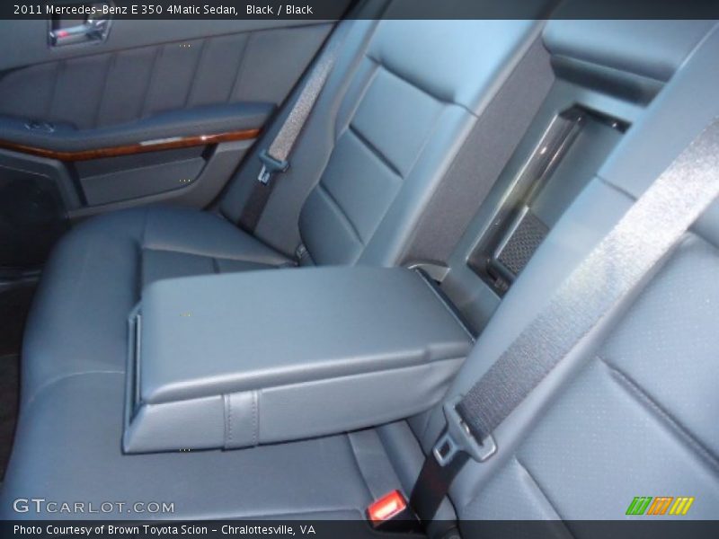 Black / Black 2011 Mercedes-Benz E 350 4Matic Sedan