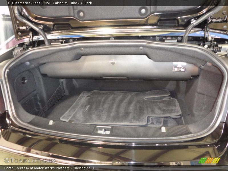 Black / Black 2011 Mercedes-Benz E 350 Cabriolet