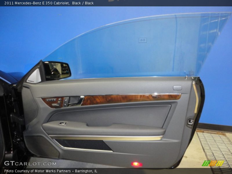 Black / Black 2011 Mercedes-Benz E 350 Cabriolet