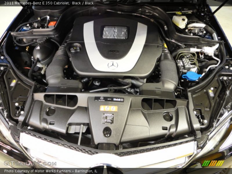 Black / Black 2011 Mercedes-Benz E 350 Cabriolet