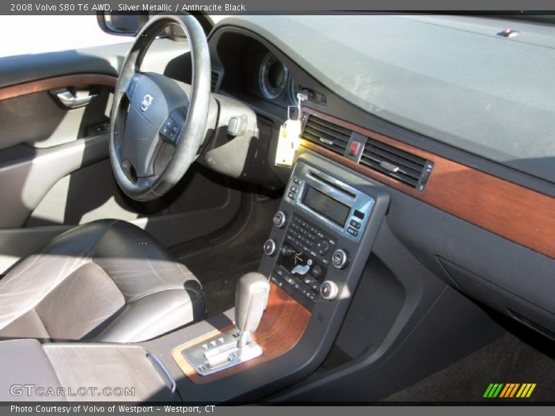 Silver Metallic / Anthracite Black 2008 Volvo S80 T6 AWD
