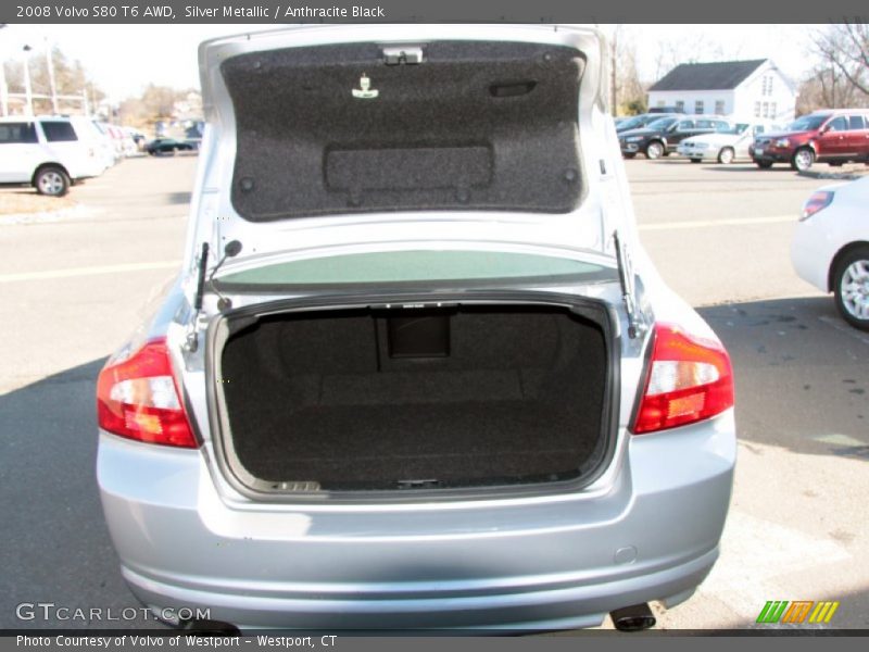 Silver Metallic / Anthracite Black 2008 Volvo S80 T6 AWD