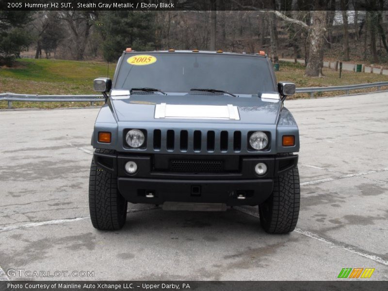 Stealth Gray Metallic / Ebony Black 2005 Hummer H2 SUT