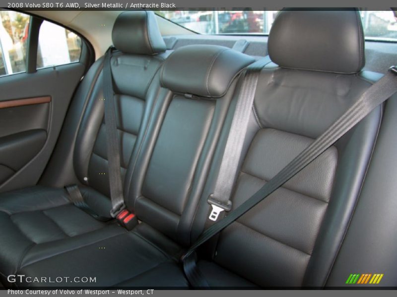 Silver Metallic / Anthracite Black 2008 Volvo S80 T6 AWD