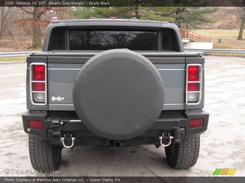 Stealth Gray Metallic / Ebony Black 2005 Hummer H2 SUT