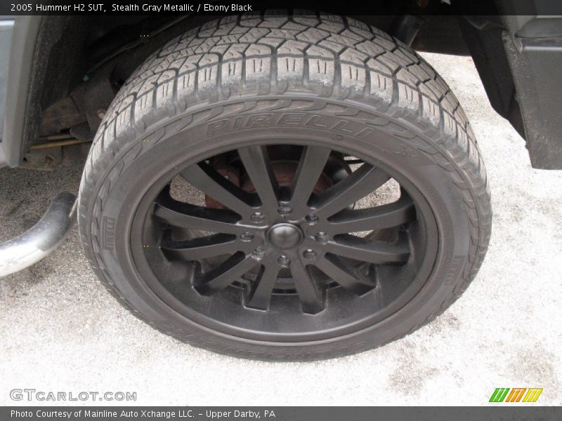Stealth Gray Metallic / Ebony Black 2005 Hummer H2 SUT