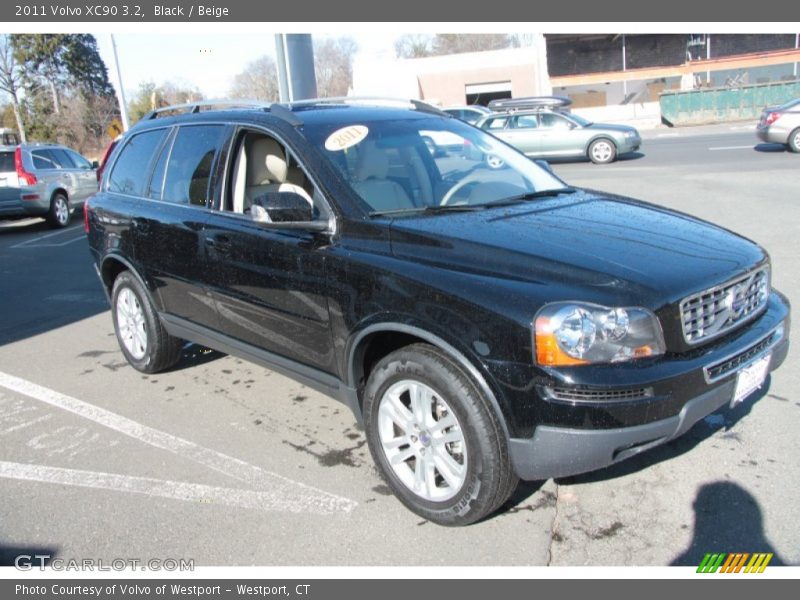 Black / Beige 2011 Volvo XC90 3.2