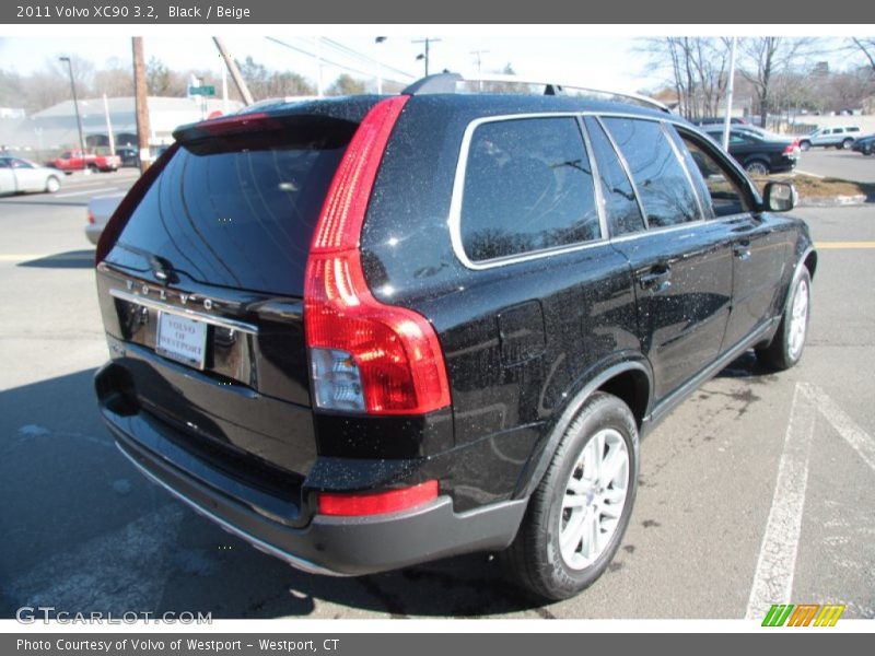 Black / Beige 2011 Volvo XC90 3.2