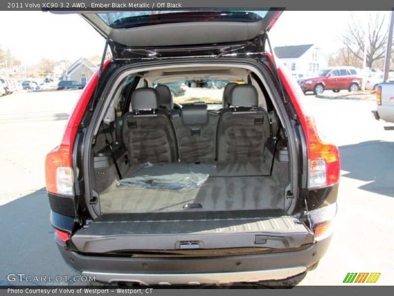 Ember Black Metallic / Off Black 2011 Volvo XC90 3.2 AWD