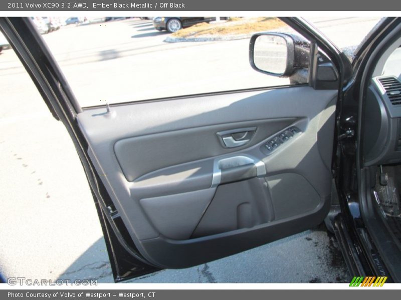 Ember Black Metallic / Off Black 2011 Volvo XC90 3.2 AWD