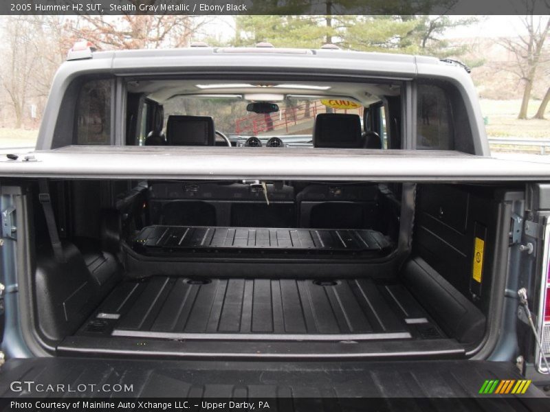 Stealth Gray Metallic / Ebony Black 2005 Hummer H2 SUT
