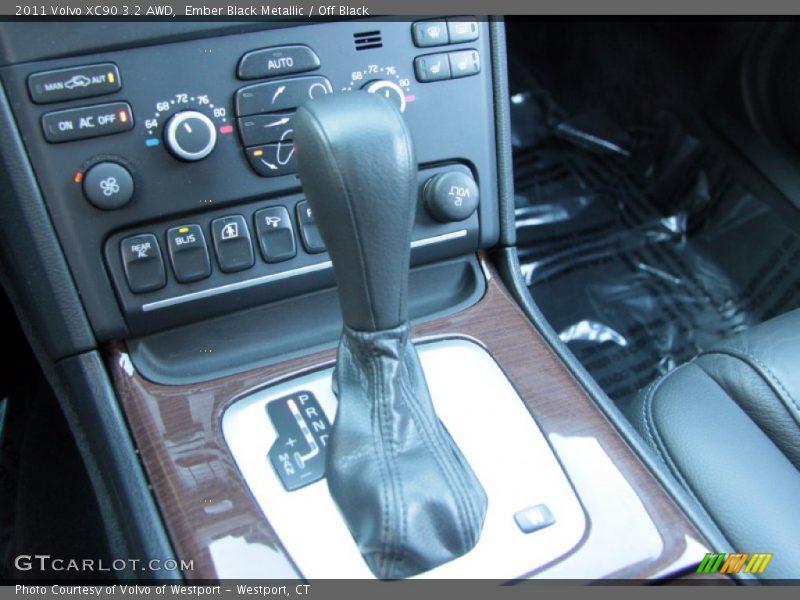 Ember Black Metallic / Off Black 2011 Volvo XC90 3.2 AWD