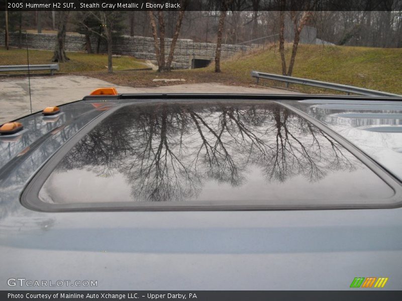 Sunroof of 2005 H2 SUT