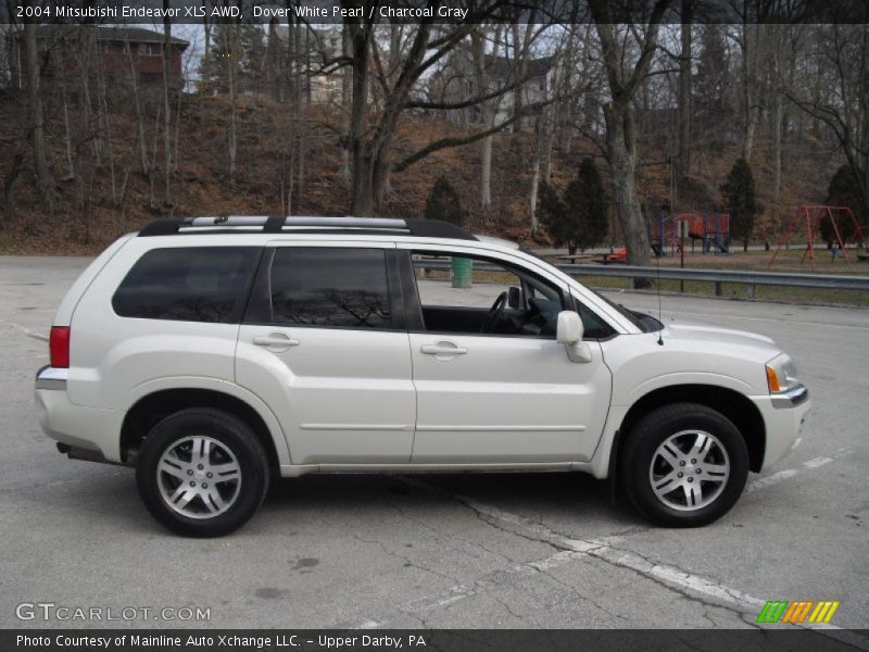 Dover White Pearl / Charcoal Gray 2004 Mitsubishi Endeavor XLS AWD