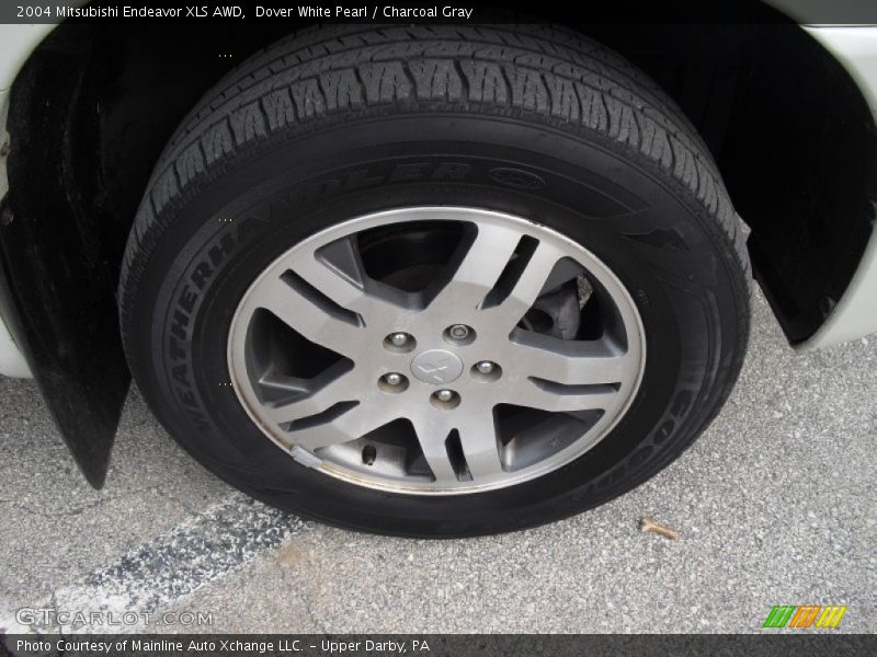 Dover White Pearl / Charcoal Gray 2004 Mitsubishi Endeavor XLS AWD