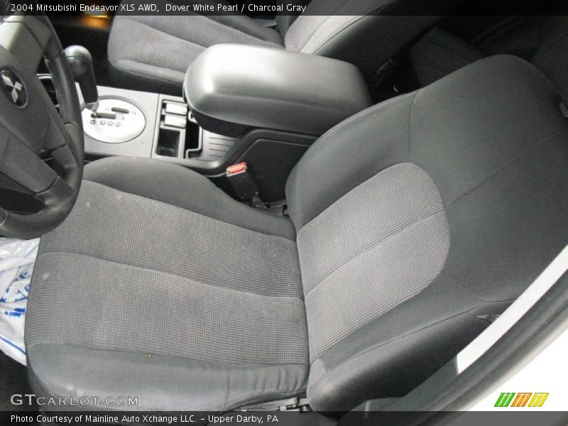 Dover White Pearl / Charcoal Gray 2004 Mitsubishi Endeavor XLS AWD