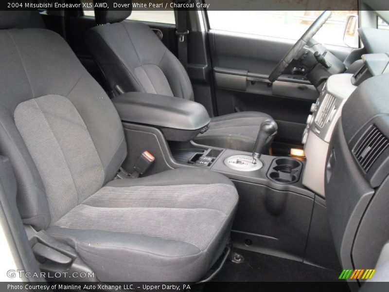 Dover White Pearl / Charcoal Gray 2004 Mitsubishi Endeavor XLS AWD