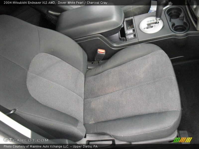 Dover White Pearl / Charcoal Gray 2004 Mitsubishi Endeavor XLS AWD