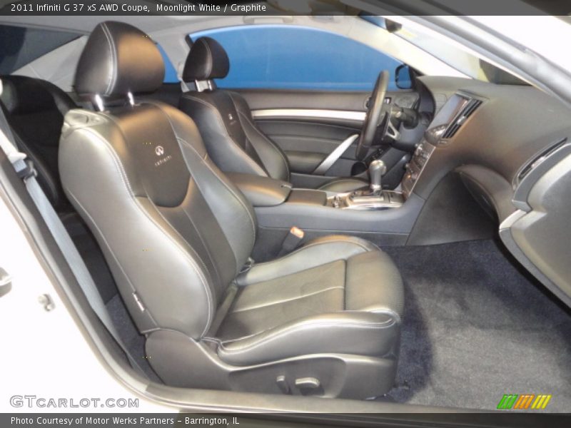  2011 G 37 xS AWD Coupe Graphite Interior