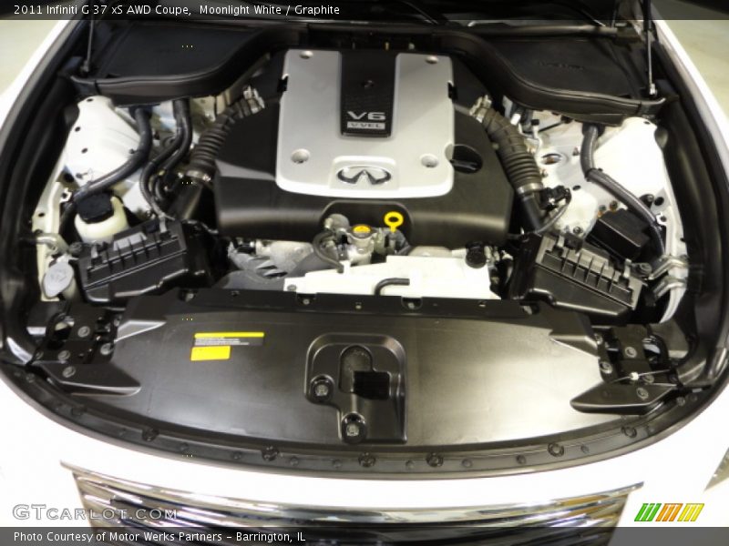  2011 G 37 xS AWD Coupe Engine - 3.7 Liter DOHC 24-Valve CVTCS V6