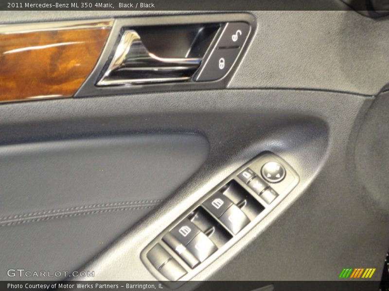Black / Black 2011 Mercedes-Benz ML 350 4Matic