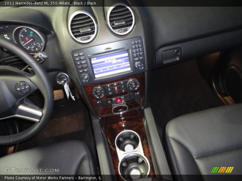 Black / Black 2011 Mercedes-Benz ML 350 4Matic