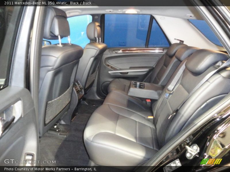 Black / Black 2011 Mercedes-Benz ML 350 4Matic