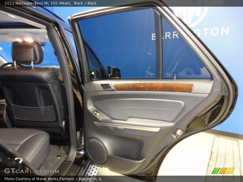 Black / Black 2011 Mercedes-Benz ML 350 4Matic