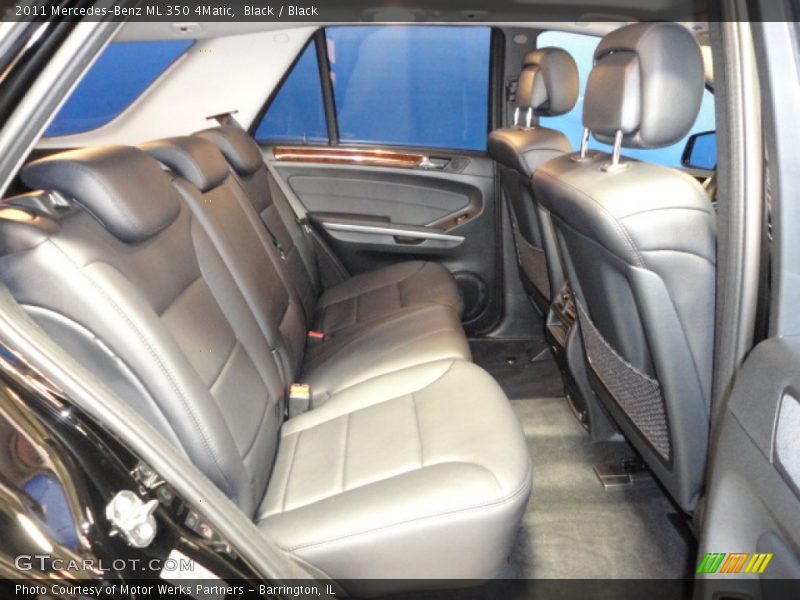 Black / Black 2011 Mercedes-Benz ML 350 4Matic