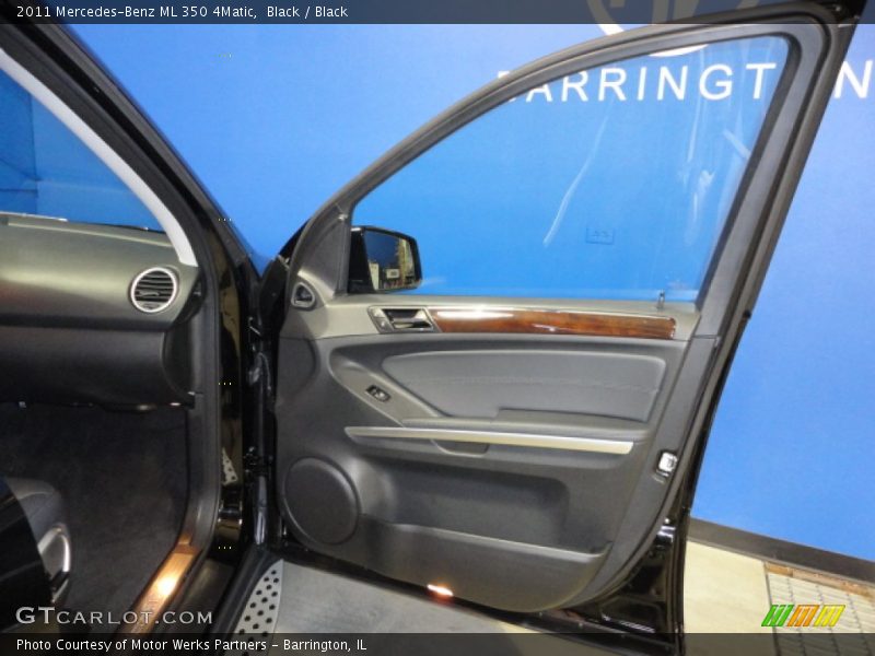 Black / Black 2011 Mercedes-Benz ML 350 4Matic
