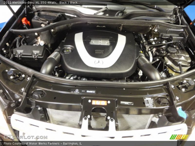 Black / Black 2011 Mercedes-Benz ML 350 4Matic