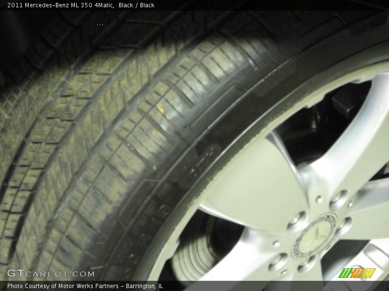 Black / Black 2011 Mercedes-Benz ML 350 4Matic