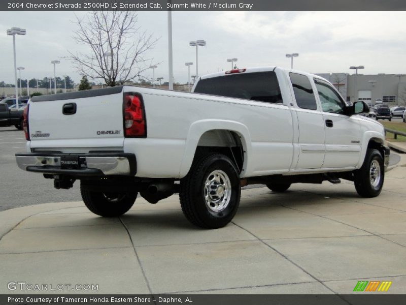 Summit White / Medium Gray 2004 Chevrolet Silverado 2500HD LS Extended Cab