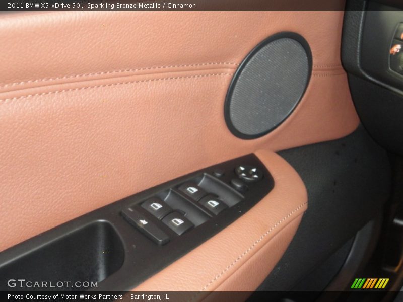 Sparkling Bronze Metallic / Cinnamon 2011 BMW X5 xDrive 50i