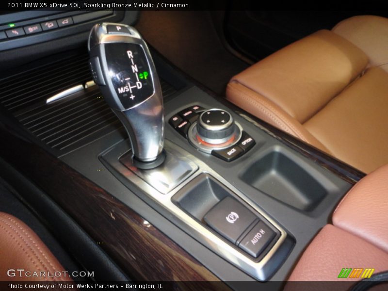 Sparkling Bronze Metallic / Cinnamon 2011 BMW X5 xDrive 50i