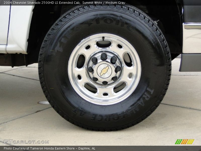 Summit White / Medium Gray 2004 Chevrolet Silverado 2500HD LS Extended Cab